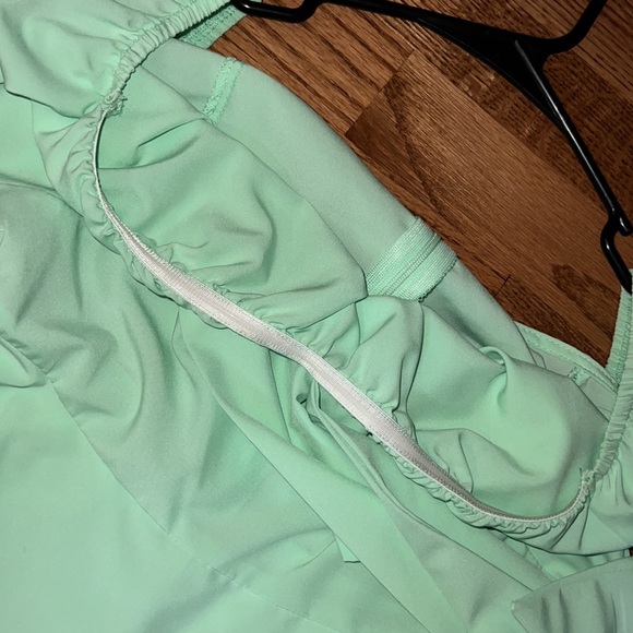 🖤Alrise Green Romper Dress - Light Green - Picture 5 of 6